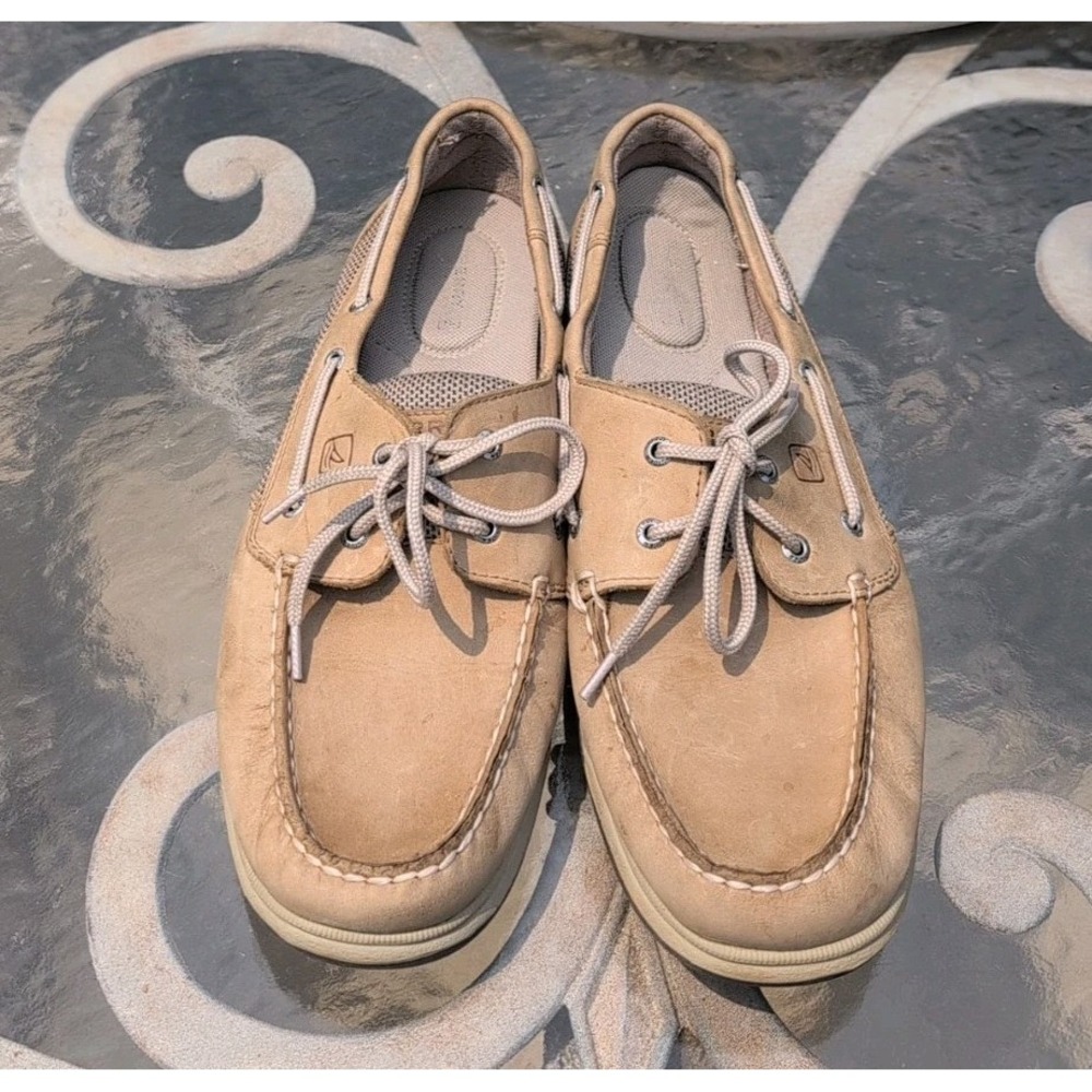 Sperry Top Sider Intrepid Shoes Linen Mesh Women's Size 11M  #9774829 GUC